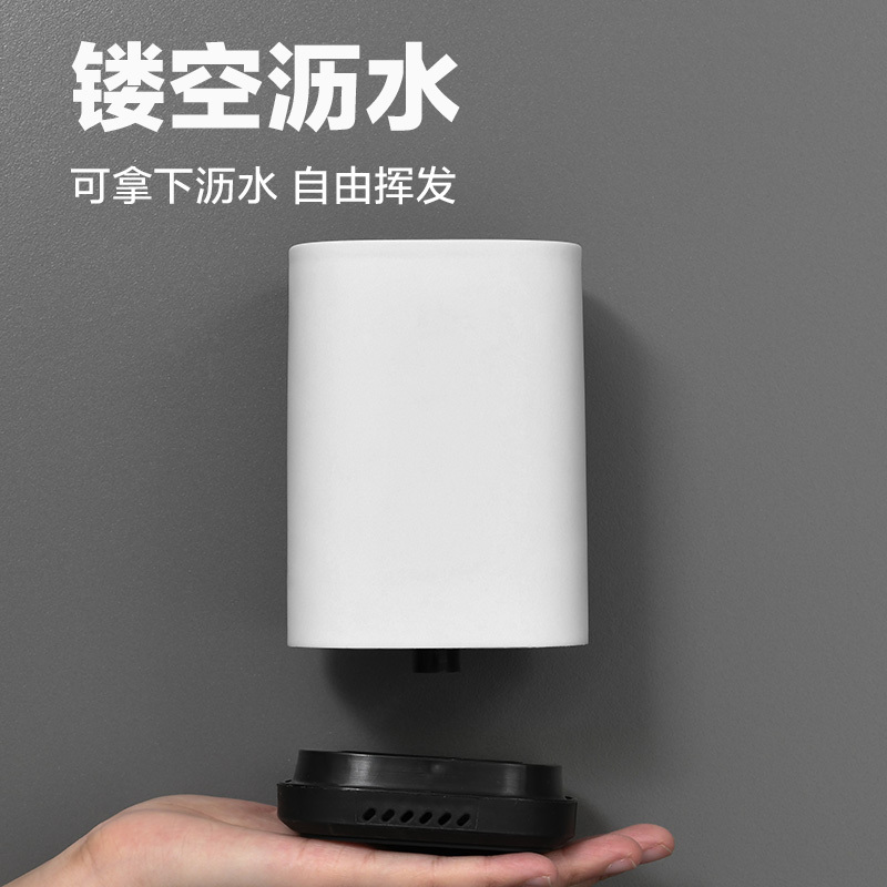 美帮汇洗厕所刷子马桶刷卫生间洁厕刷无死角长柄挂墙式免打孔软毛壁挂式