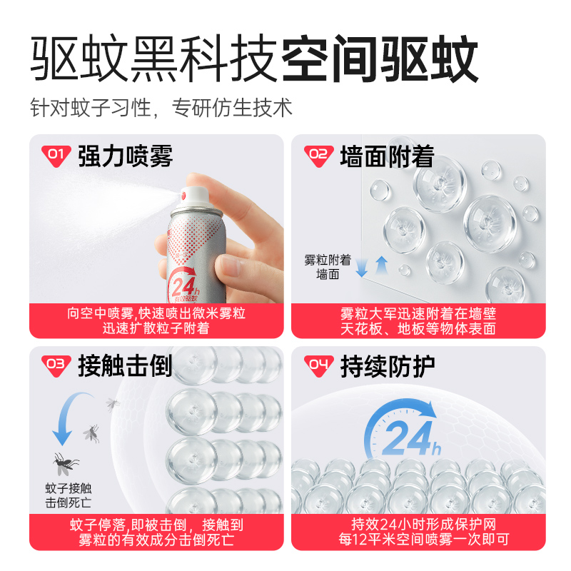 彩虹定量杀蚊气雾剂25克5288高清大图