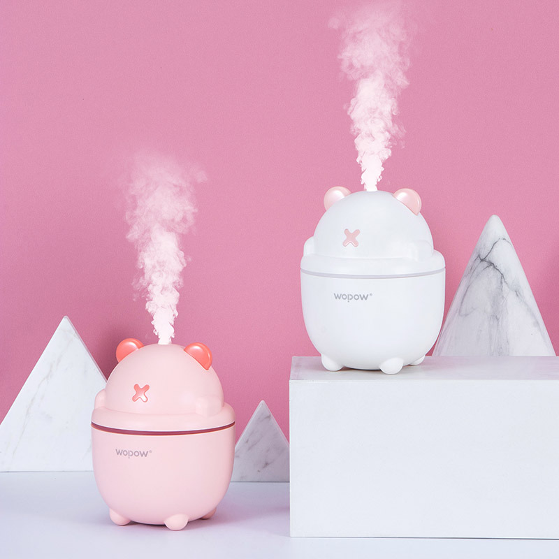 沃品(WOPOW) 小型喷雾迷你加湿器 萌宠加湿器 HM08