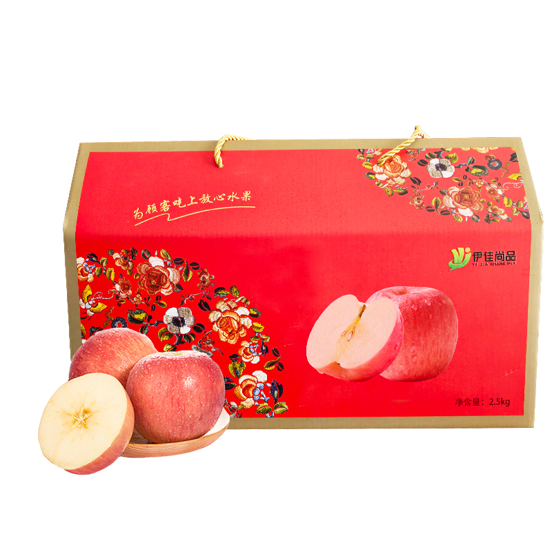 伊佳尚品 红富士苹果 2.5kg/箱高清大图