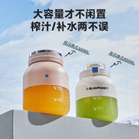 蓝宝榨汁机家用小型便携榨汁杯水果汁随行杯家用无线充电便携式小型榨汁机双盖配置布丁桃粉