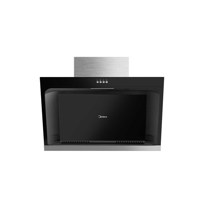 美的(Midea) 油烟机CXW-200-JMY1 侧吸型烟机 按键 冷轧板喷涂+玻璃