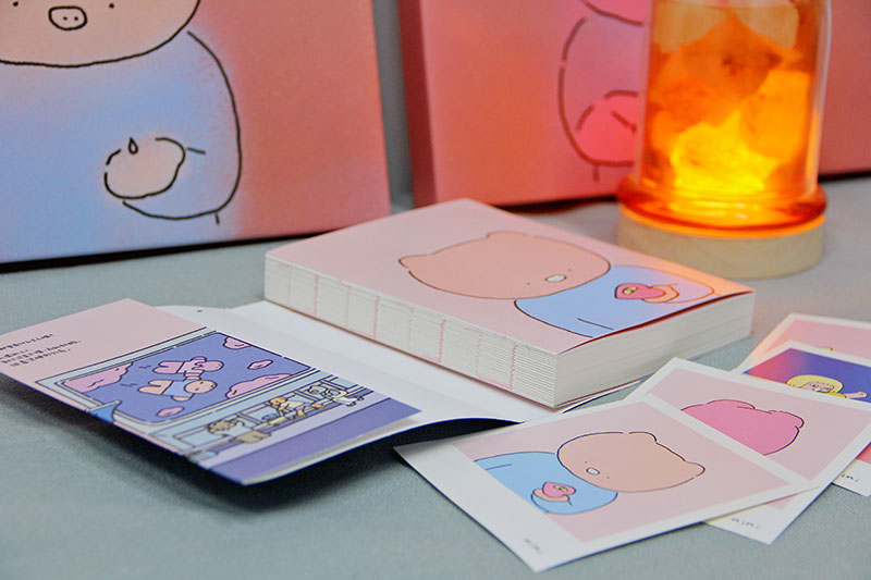 带壳的牡蛎是大人的心脏 [正版]带壳的牡蛎是大人的心脏赠作者亲绘寄语卡*4人气漫画家拟泥书nini首部漫画作品 带着壳的高清大图