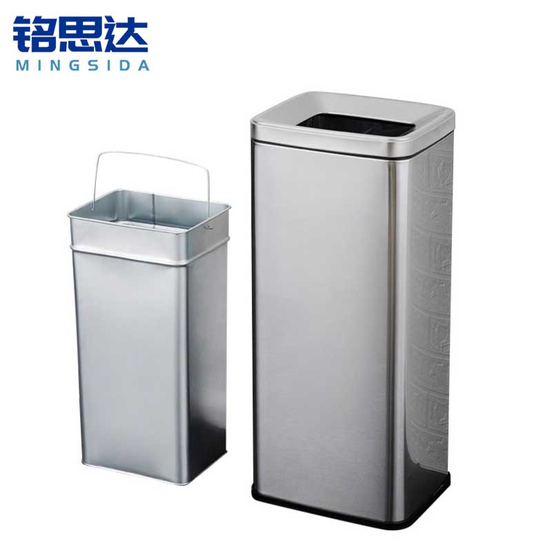 铭思达不锈钢垃圾桶直投款个高清大图