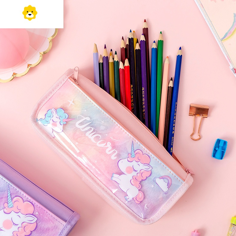 日系初中小学生文具盒儿童可爱铅笔盒初中生小清新创意个性网红文具袋