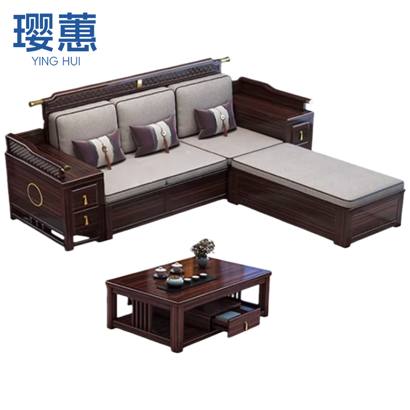 璎蕙 沙发3+贵妃 套高清大图