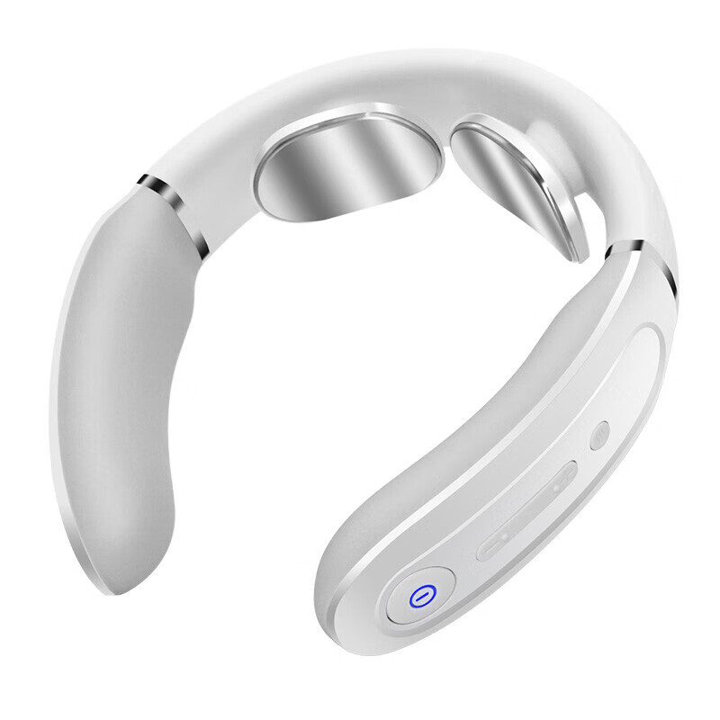 SKG颈椎按摩器颈部按摩仪护颈脖子按摩器K3倍护3白色高清大图