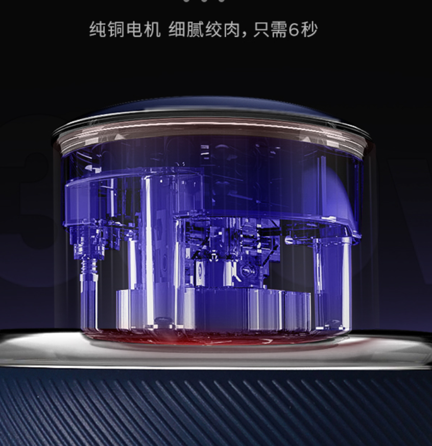 摩飞电器(MORPHY RICHARDS)绞肉机家用电动小型多功能碎菜绞馅料理机不锈钢打肉馅搅拌机MR9401A