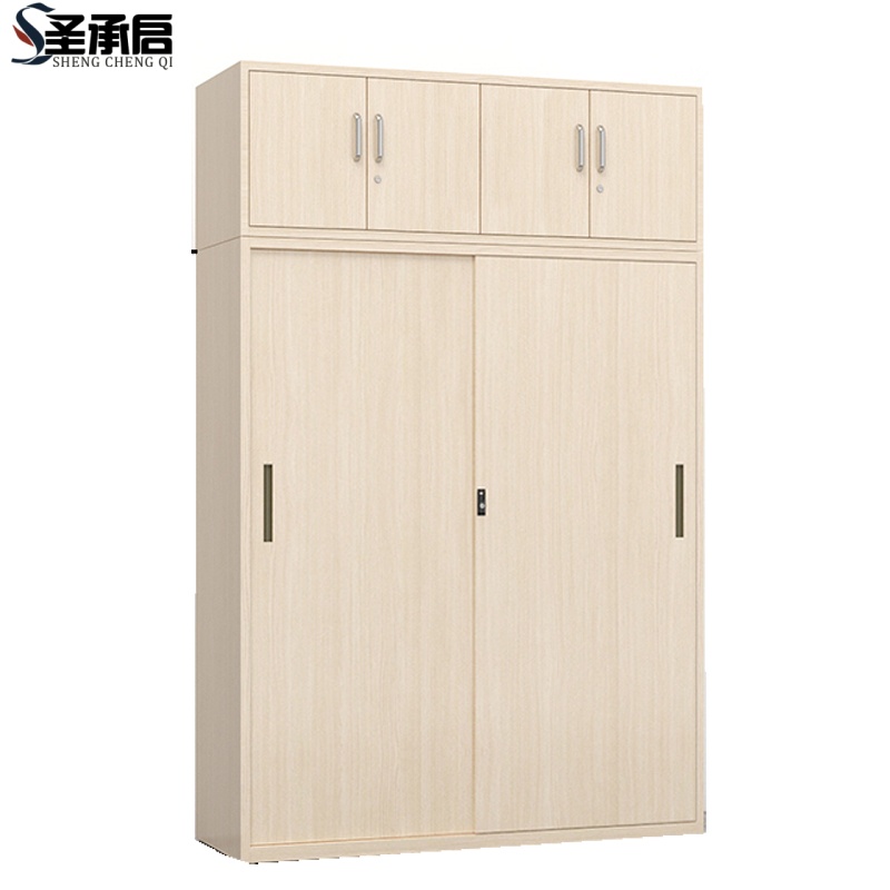 圣承启铁皮衣柜二门台高清大图