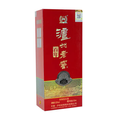 泸州老窖 百年酒C款 浓香型白酒 52度500ml