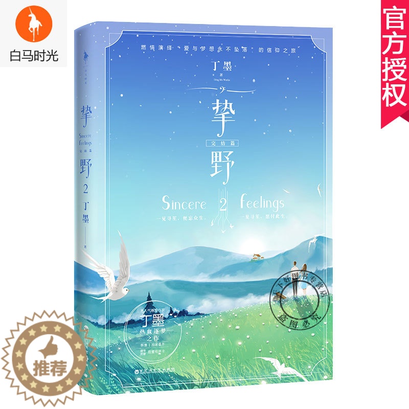【醉染正版】 挚野2 完结篇 丁墨挚野 入围2018年度中国好书 丁墨的书推理小说全套你和我的倾城时光之后丁墨的小说