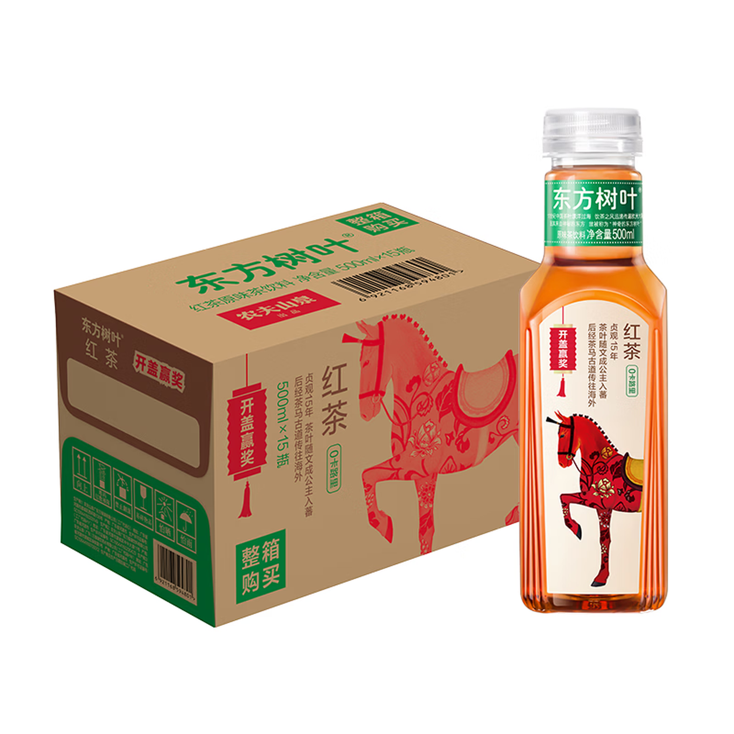 农夫山泉 东方树叶-红茶 500mL*15瓶 起订量:4高清大图