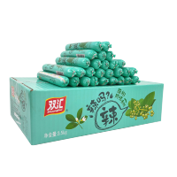 双汇辣吗辣藤椒风味70g/100g散装火腿肠泡椒开袋即食香肠办公室小零嘴休闲零食