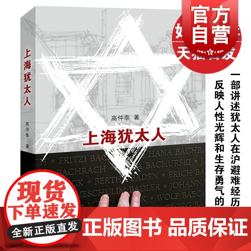 上海犹太人 高仲泰 讲述犹太人避难经历的小说 历史题材小说 正版图书籍 上海远东 世纪出版高清大图