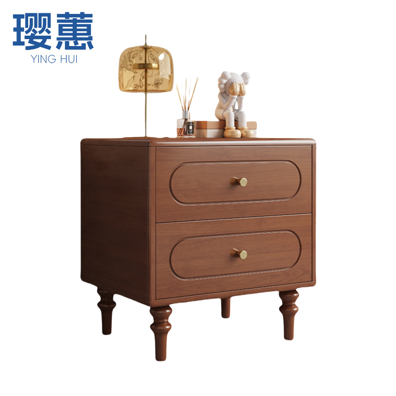 璎蕙 床头柜 双抽 个高清大图