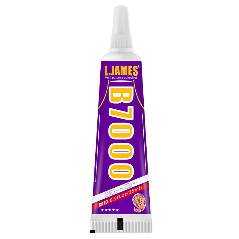 B7000胶水手机屏幕维修贴钻专用胶金属塑料亚克力粘接多功能胶 15ML+全套配件