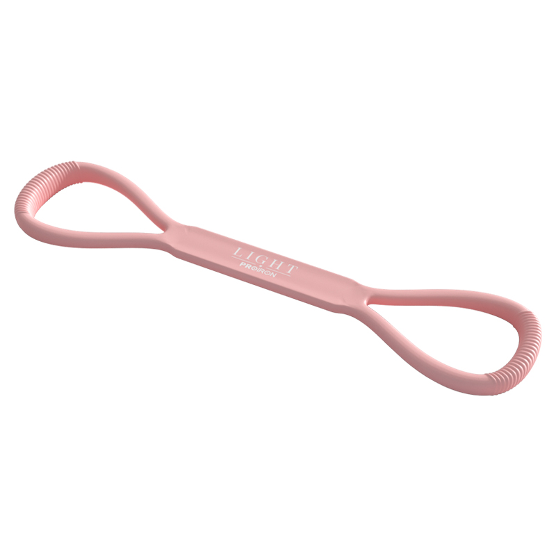 PROIRON普力艾 硅胶8字拉力器仙女粉15磅