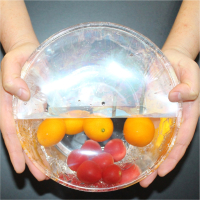 康乐洁K743食品级PE加厚型保鲜膜家用保鲜膜食品保鲜膜厨房用保鲜膜25m*100m4卷
