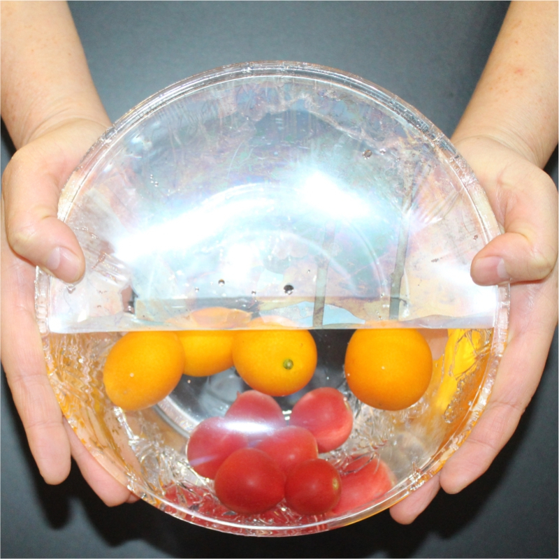 康乐洁K743食品级PE加厚型保鲜膜家用保鲜膜食品保鲜膜厨房用保鲜膜25m*100m4卷