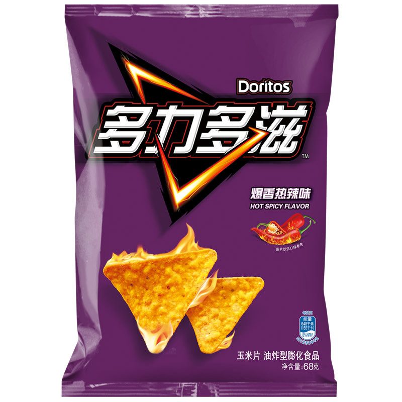 乐事 多力多滋爆香热辣味 68克