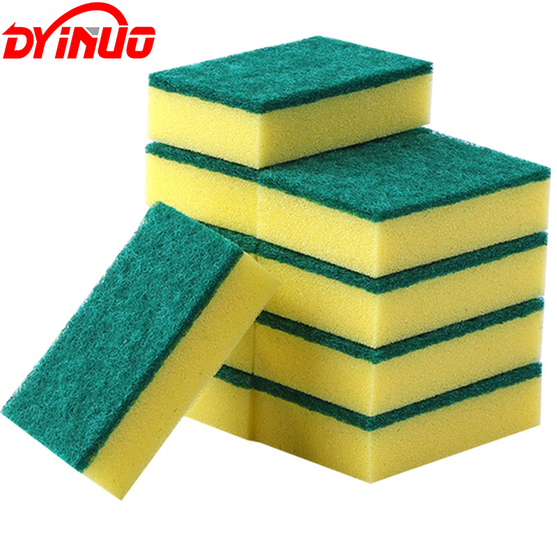 DYINUO 海绵百洁布洗碗布11*7*3cm/个