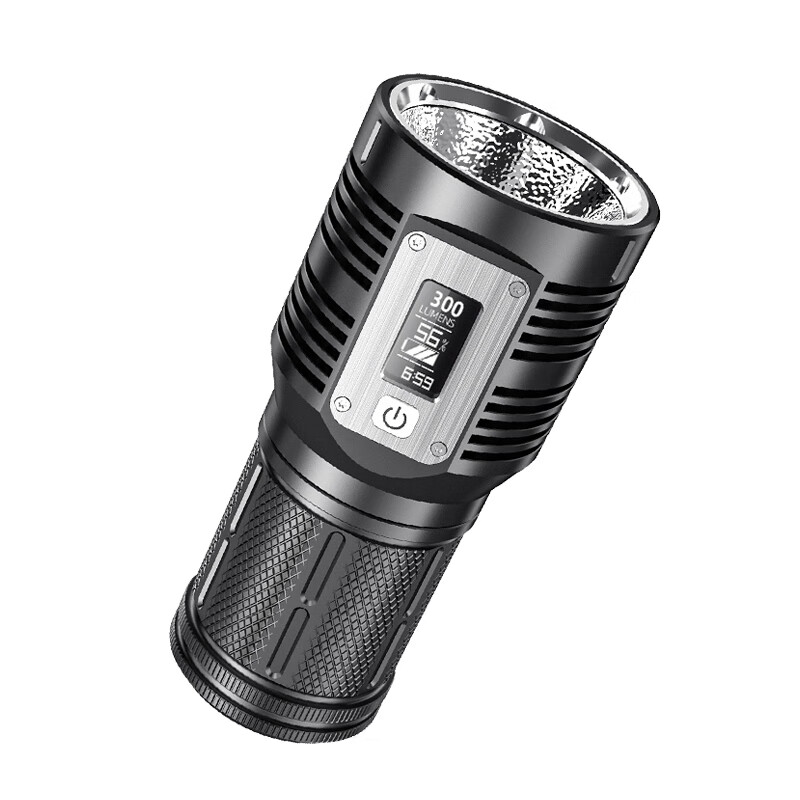 神火(SHENHUO) M5强光手电筒大功率超亮远射LED灯可充电户外防水巡逻应急夜钓鱼定做探照灯超长续航11小时