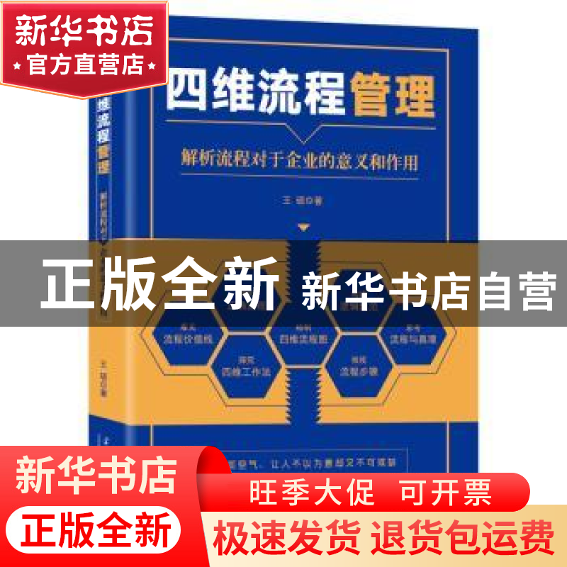正版 四维流程管理(解析流程对于企业的意义及作用) 王硕 当代中高清大图