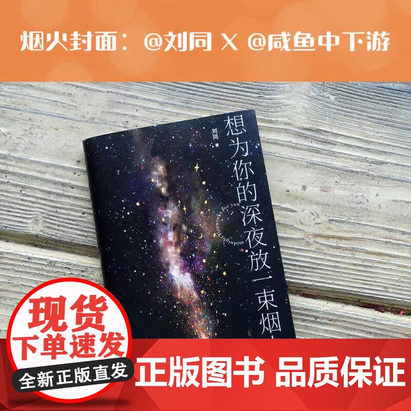 想为你的深夜放一束烟火 刘同新书暗处亦有光亮 深夜亦可疗伤 23个故事 果麦文化高清大图