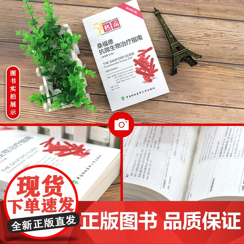 热病 桑福德抗微生物治疗指南(新译第50版) 2020协和医科抗微生物指南抗感染疾病临床医学热病50版医务人员检验诊断工高清大图