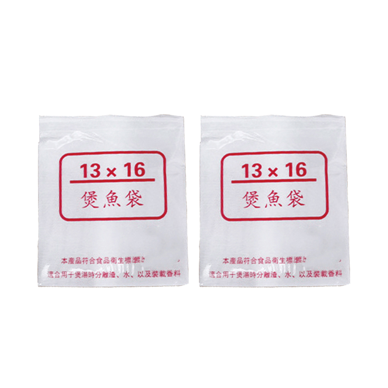 老房太太 煲汤袋 20*26cm 60只 涤丝纱布袋 煲鱼袋卤料袋 抽线茶包袋 过滤袋 L362/套高清大图