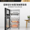 康宝 Canbo 消毒柜 家用 小型消毒柜 立式厨房餐具碗筷茶杯台式消毒碗柜 奶瓶婴儿负离子 140L [上层中温下层高