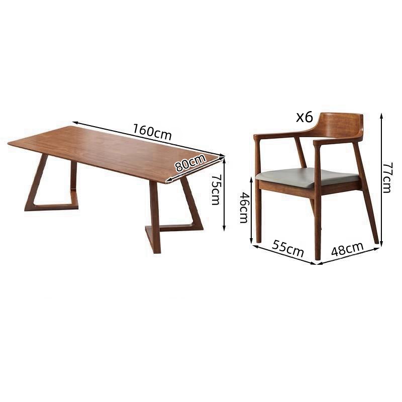 豫龙都 餐桌 1.6m 套高清大图