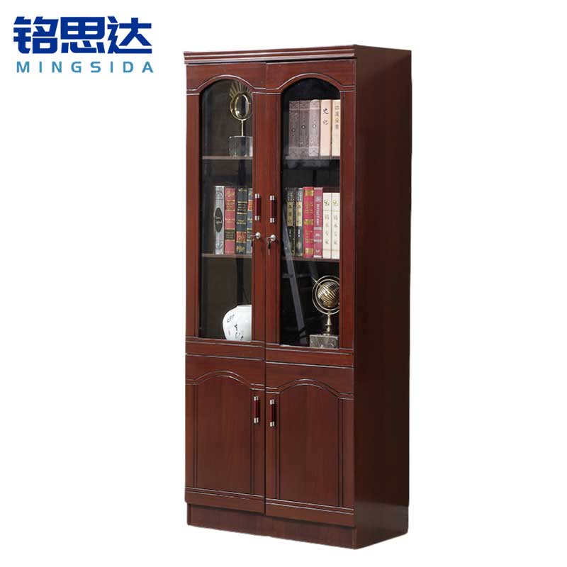 铭思达书柜二门台高清大图