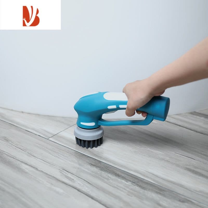 三维工匠多家用刷鞋无线电动刷清洁刷强力厨房鞋刷瓷砖地板刷器刷锅图片