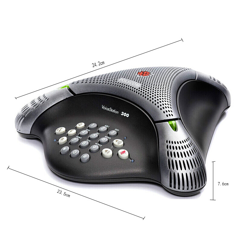 宝利通(POLYCOM) 会议电话机 VoiceStation VS300 八爪鱼会议电话 音频视频一体会议终端