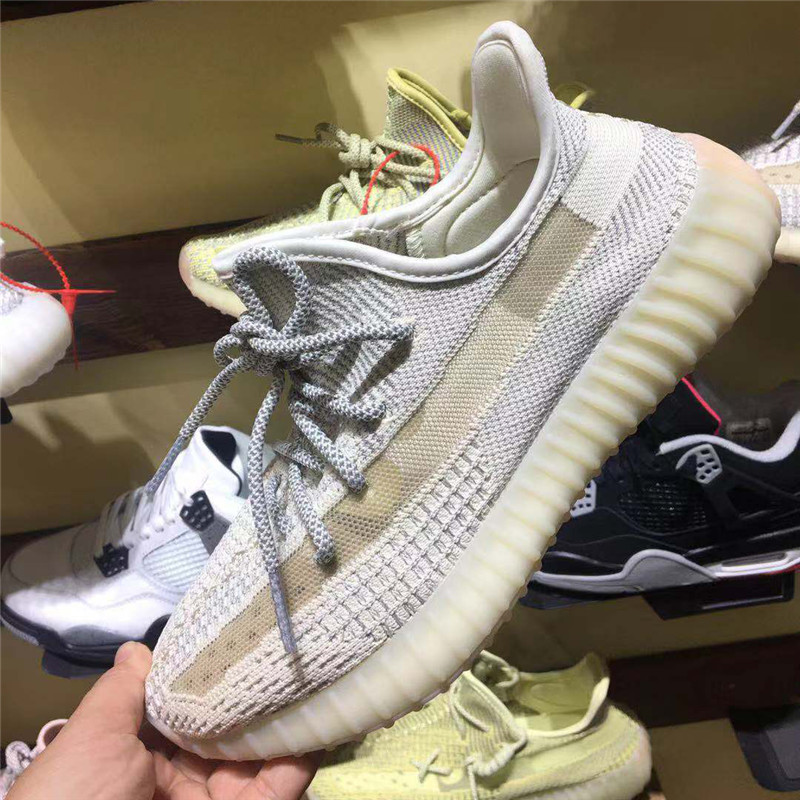 椰子爆米花跑步鞋aj运动鞋女鞋2021春夏季新款正品700v3学生百搭款