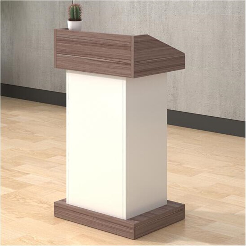 环杰板式讲台接待台演讲桌主持桌hj347