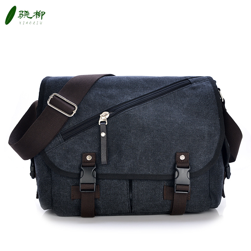 帆布包斜挎包 颜色可备注/个高清大图