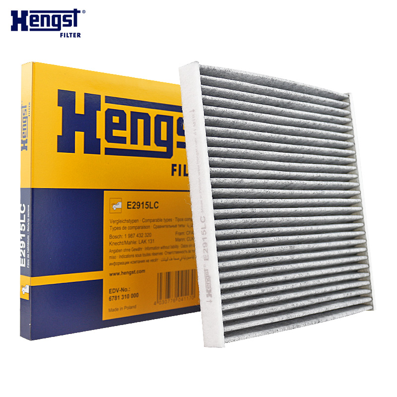 汉格斯特(hengst)空调滤清器带碳E2915LC适用于力狮鹏驰大霸王普瑞斯高清大图