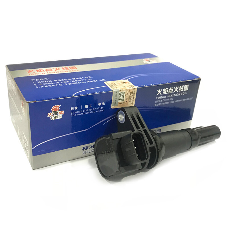 火炬(TORCH)点火线圈高压包DQG12617-BM单只装(比亚迪F3/F3R/G3/G3R/L3/速锐)