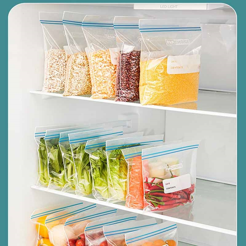 古达密封袋保鲜袋自封袋塑封加厚家用冷冻专用多功能冰箱收纳袋