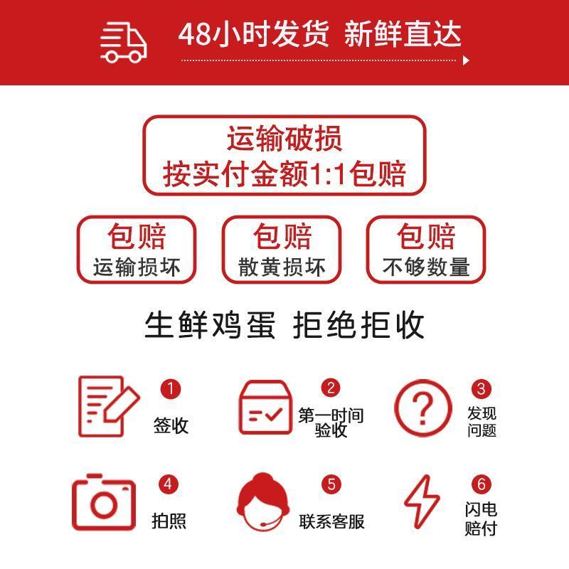 [五个农民]40枚装 皖南九华山散养土鸡蛋 现捡现发 营养丰富无腥味