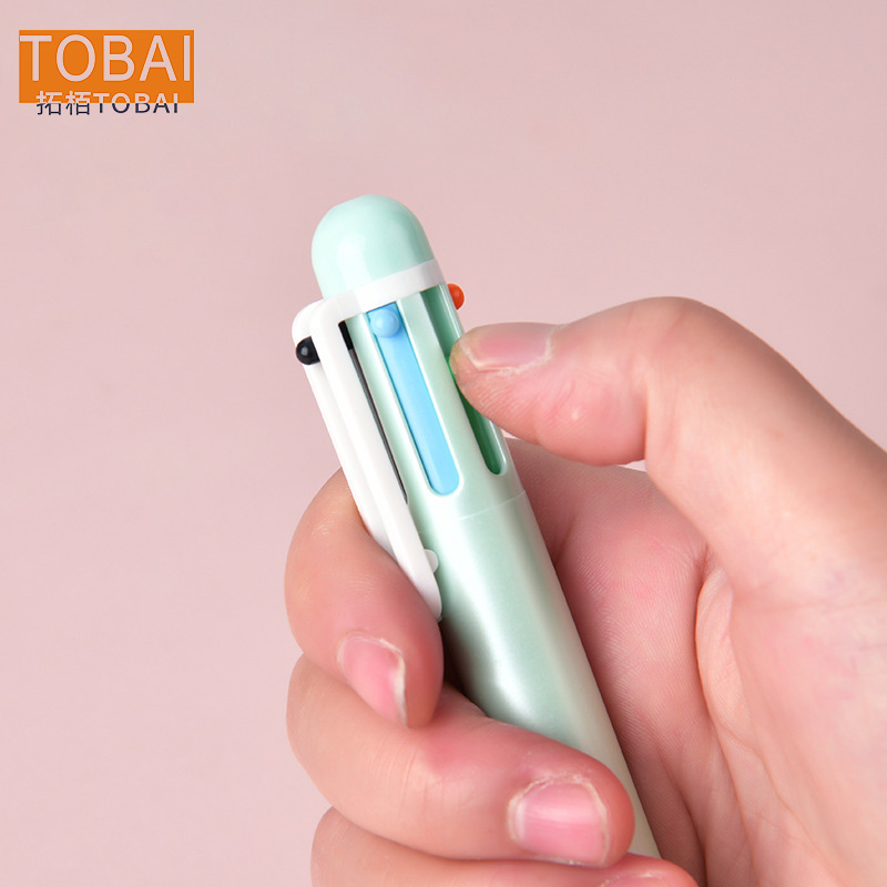 拓栢 6色中性水笔可定制路外宣传内容BW-23C支高清大图