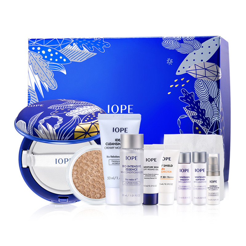艾诺碧 (IOPE) NANAN限量版气垫套装-蓝色正品保证