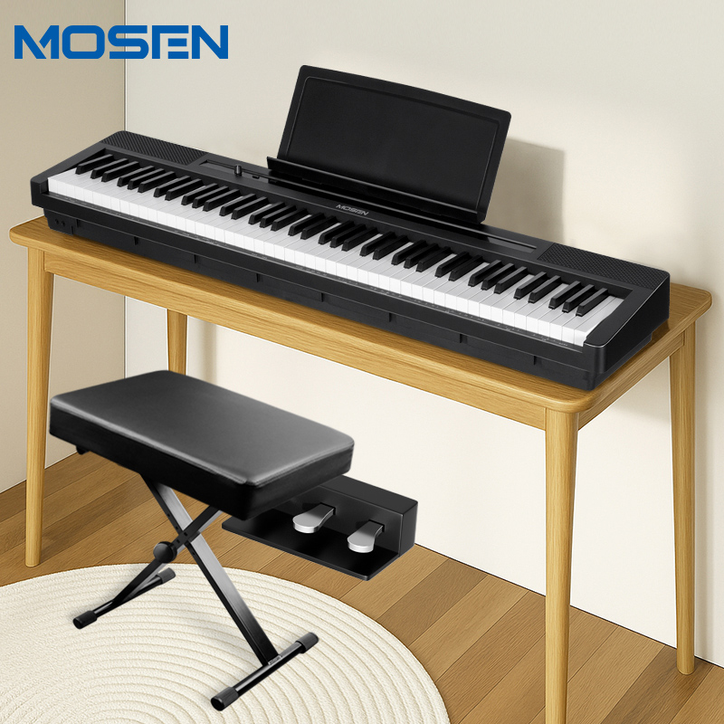 莫森电钢琴 MS-210P【单机+三踏板+琴凳礼包】