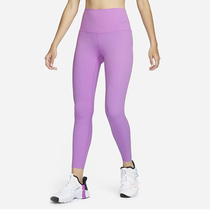 NIKE耐克长裤训练健身力紧身速干透气女裤DQ6014-532 D