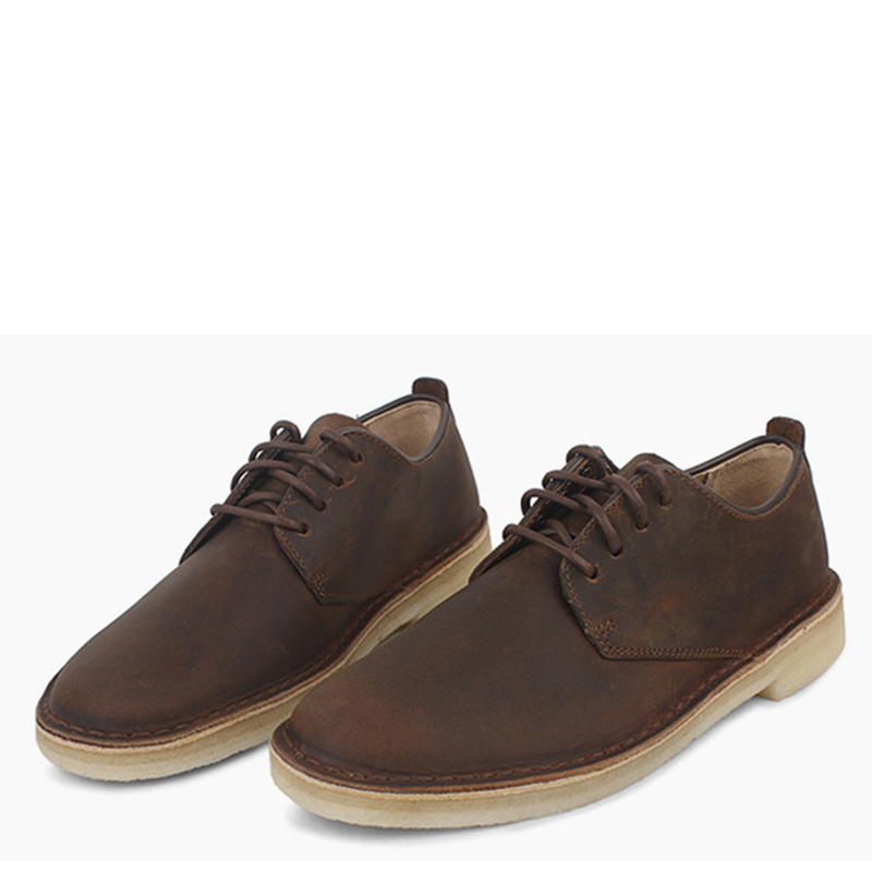 [直营] 其乐(Clarks) Desert London 休闲皮鞋英伦舒适低帮牛皮鞋男鞋 人造革 休闲鞋 男