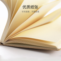 齐心comix C5701 皮面笔记本 A5磁扣笔记本子 皮革商务会议记事本 记录计划本 日记手帐本 122页