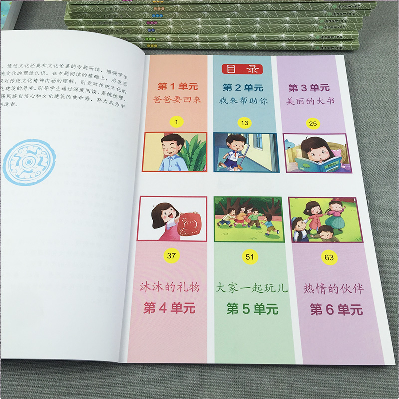 [正版]中华传统文化 一年级 经典诵读小学生1年级课外阅读物儿童素质教育励志绘本国学经典中华传承民族文化知识书籍浙江教高清大图