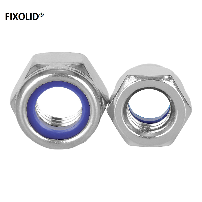 FIXOLID 不锈钢防松动螺母 M18 颗高清大图